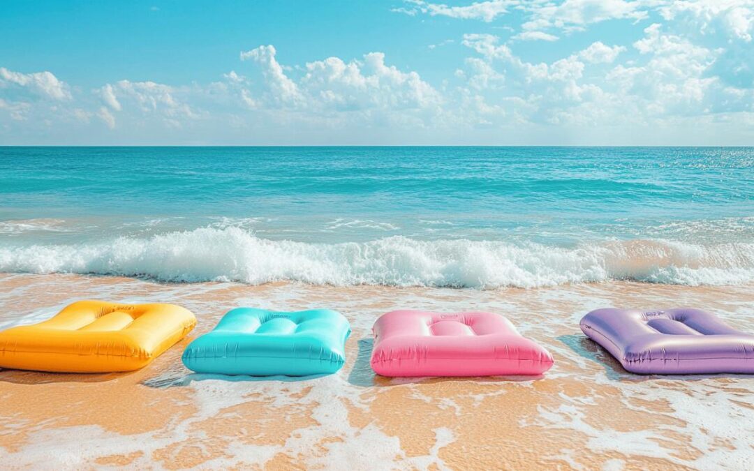 Matelas gonflables de plage : nos recommandations pour des vacances tout confort